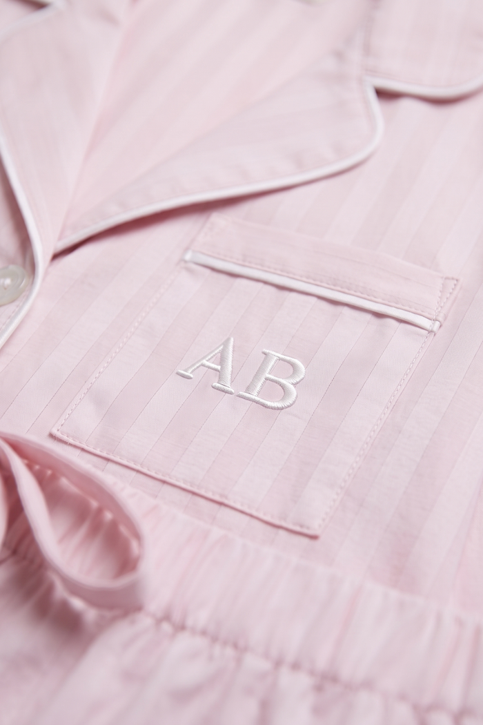 Premium Cotton Short Set in Pink Peony