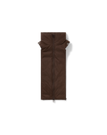 Veronica Beard Brown puffer vest with high collar and full zipper.