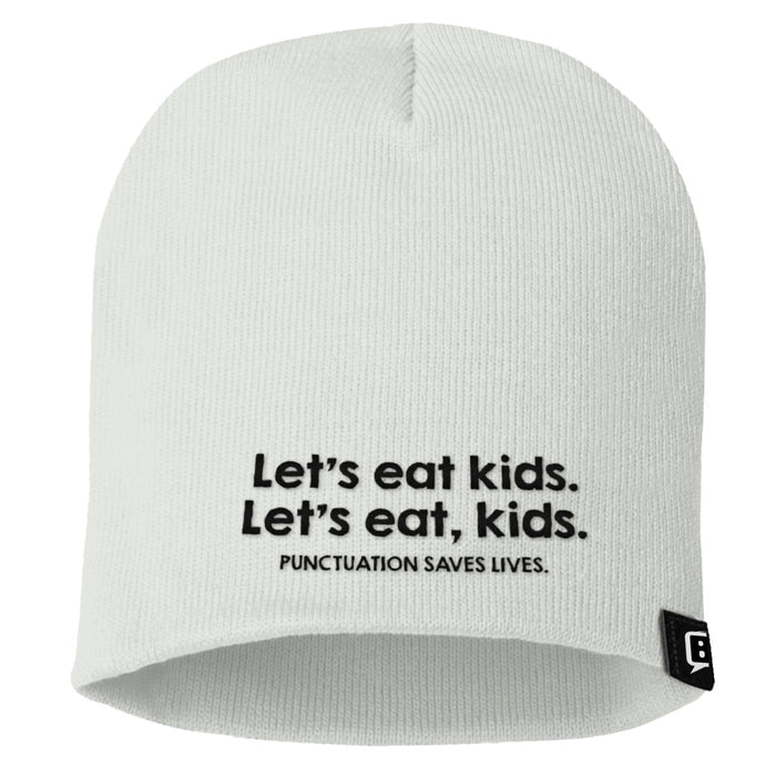 Uncuffed Beanies / White / One Size