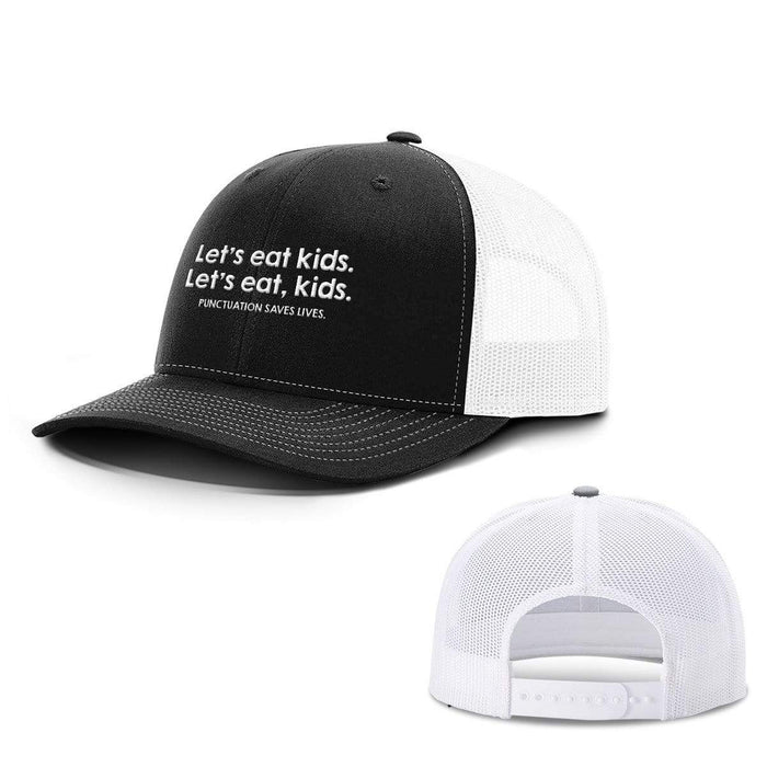SunFrog-Busted Hats Punctuation Saves Lives Hats