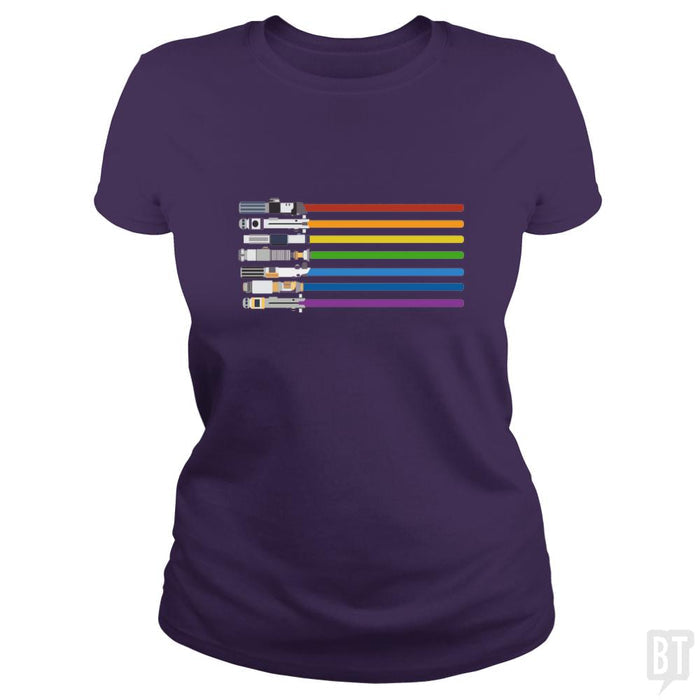 Classic Ladies Tee / Purple / S