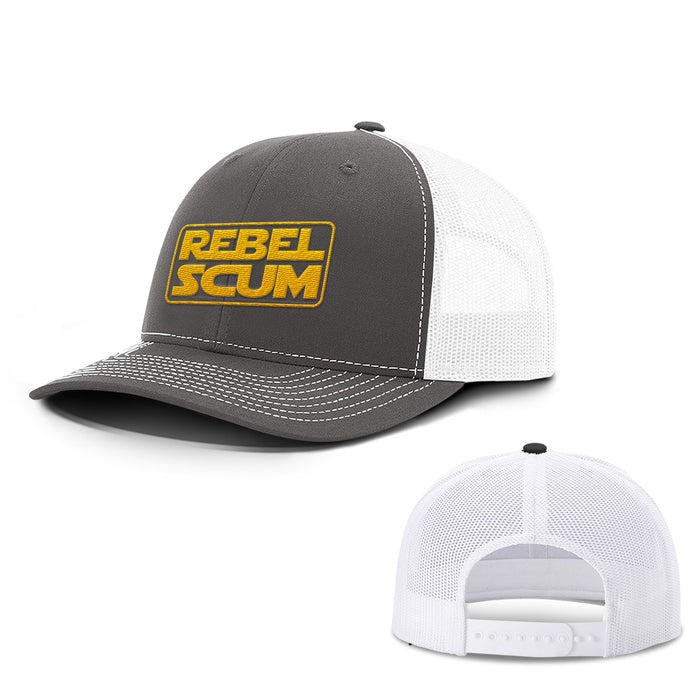 Rebel Scum Logo Hats - BustedTees.com