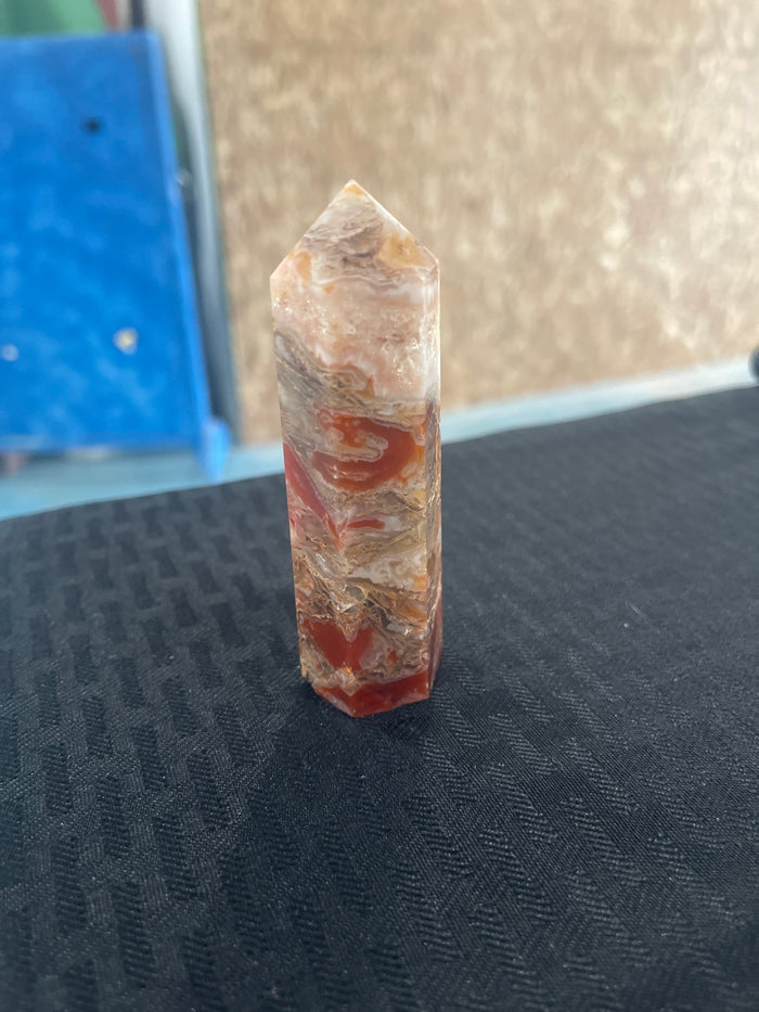 Red moss agate