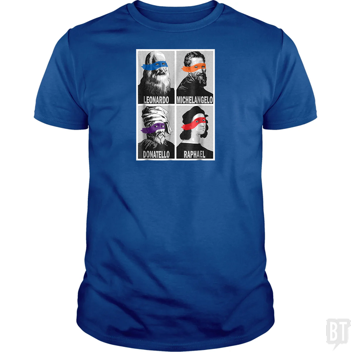 Classic Guys / Unisex Tee / Royal Blue / S