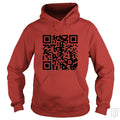 Rickroll QR Code - BustedTees.com