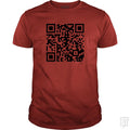 Rickroll QR Code - BustedTees.com