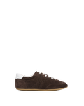 Veronica Beard Riviera Suede Sneaker - Espresso
