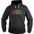 Rock Paper Metal Hoodie
