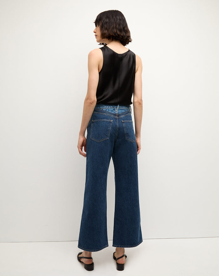 Veronica Beard Sabrina Stretch-Silk Tank - Black