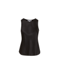 Veronica Beard Sabrina Stretch-Silk Tank - Black
