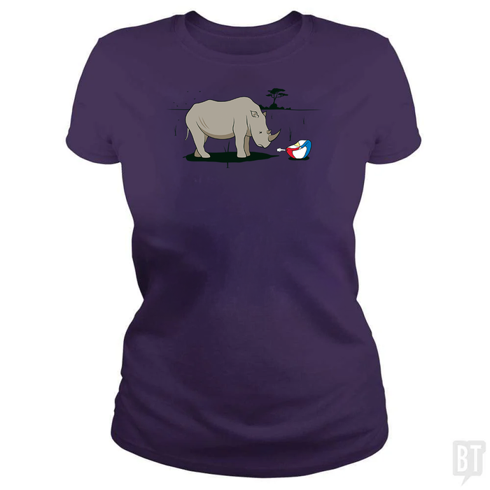 Classic Ladies Tee / Purple / S