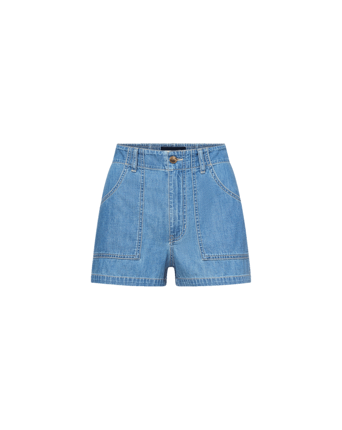 Veronica Beard Sally Denim Short - Good Fortune