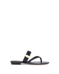 Veronica Beard Salva Dash Flat Sandal - Navy