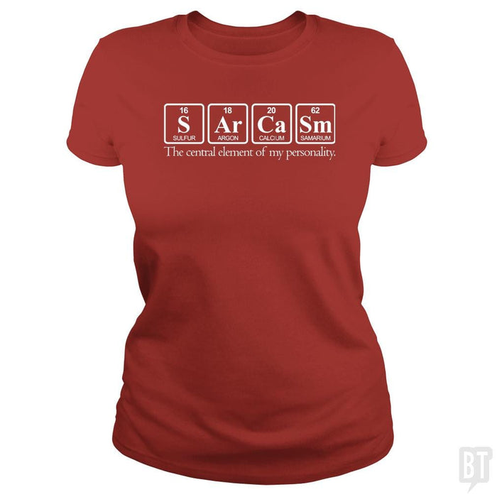 Classic Ladies Tee / Red / S