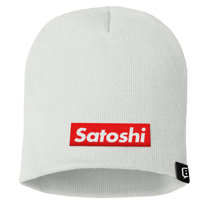 Uncuffed Beanies / White / One Size