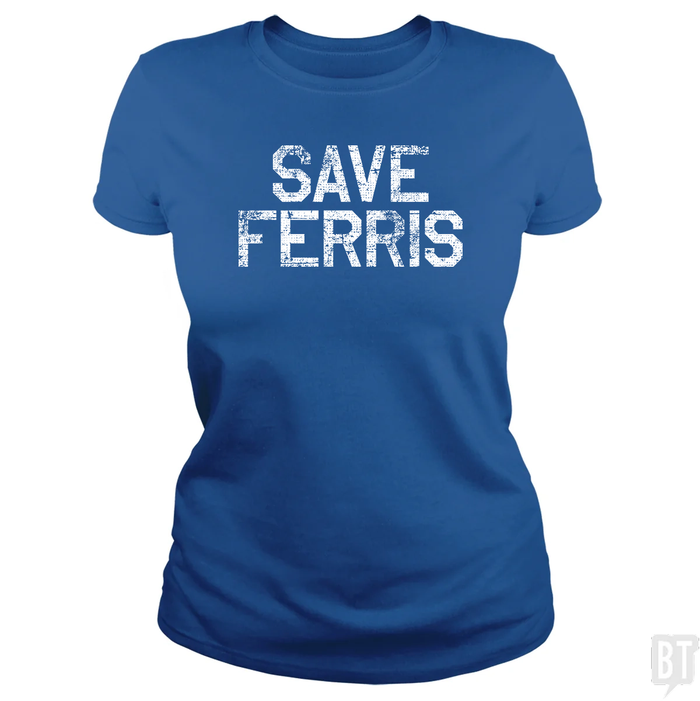 Classic Ladies Tee / Royal Blue / S