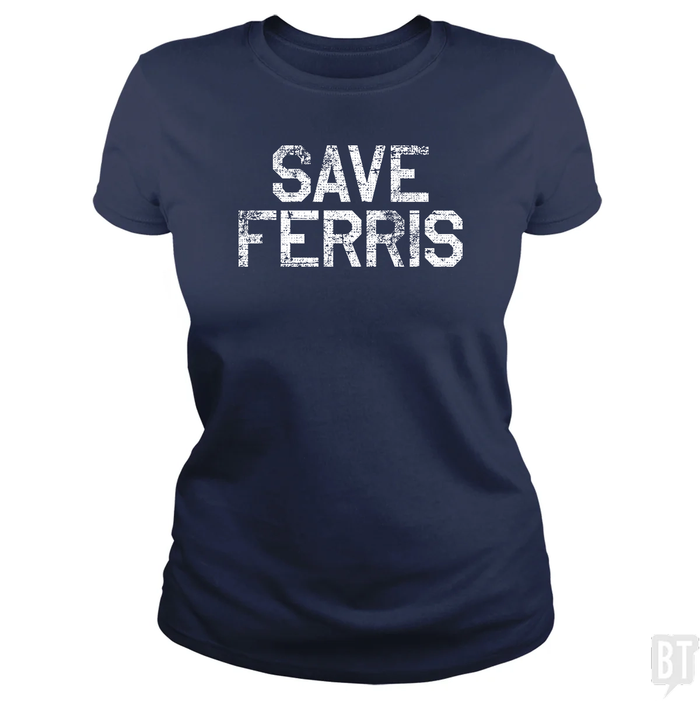 Classic Ladies Tee / Navy Blue / S