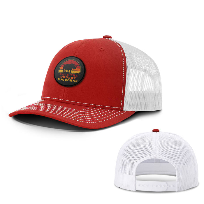 Save the Chubby Unicorns Patch Hats - BustedTees.com