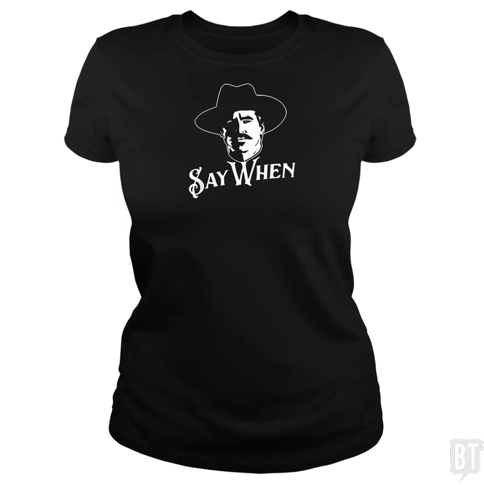 Classic Ladies Tee / Black / S