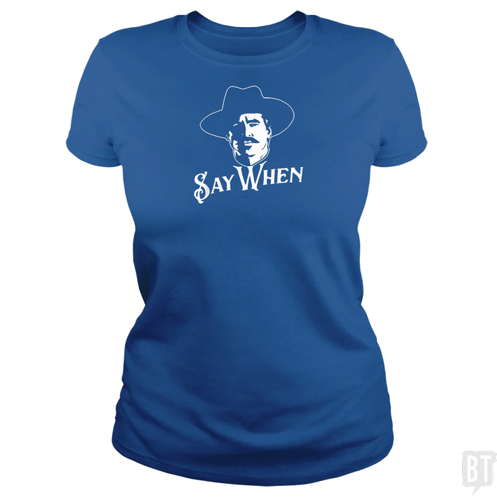 Classic Ladies Tee / Royal Blue / S