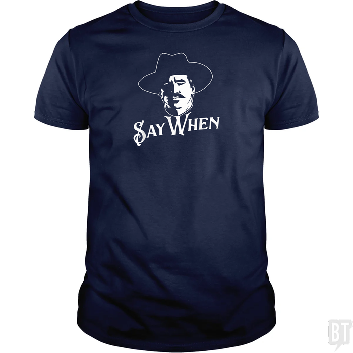 Say When Tombstone