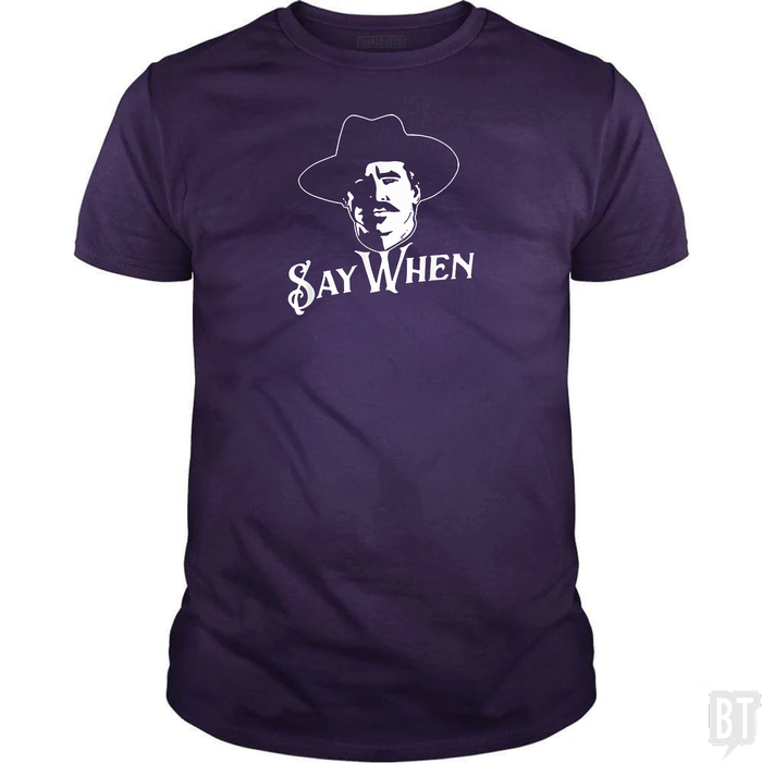 Classic Guys / Unisex Tee / Purple / S