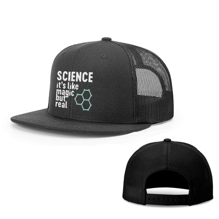 Snapback Flatbill / Full Black / One Size