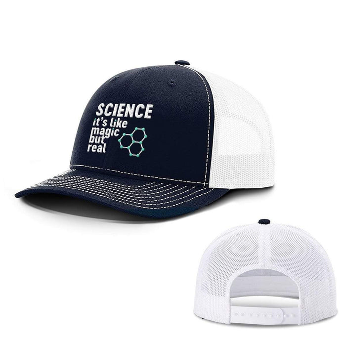 Snapback Trucker / Navy and White / One Size