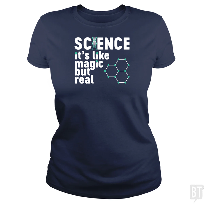 Classic Ladies Tee / Navy Blue / S