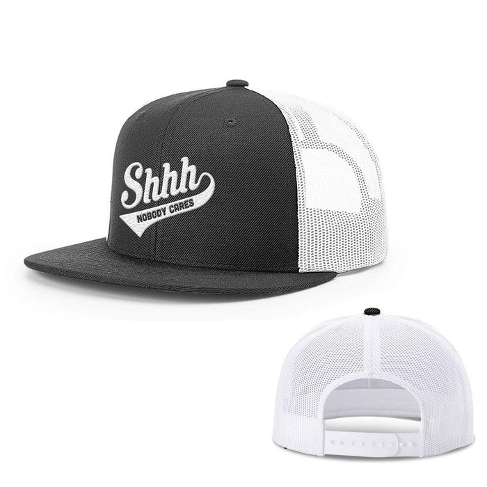 Snapback Flatbill / Black and White / One Size