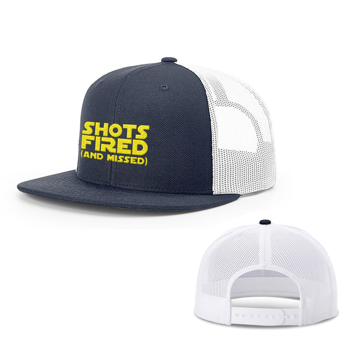 Snapback Flatbill / Navy and White / One Size