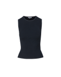Veronica Beard Sid Crewneck Top - Navy