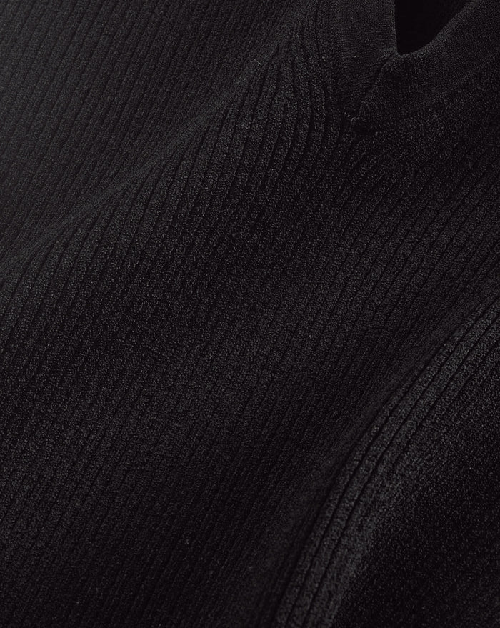 Veronica Beard Sid Knit Tank Top - Black