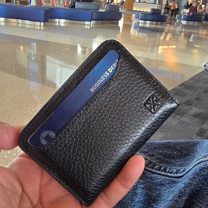 Slim Minimalist Wallet with Cash Compartment | Swag Snap | WALLETERAS®