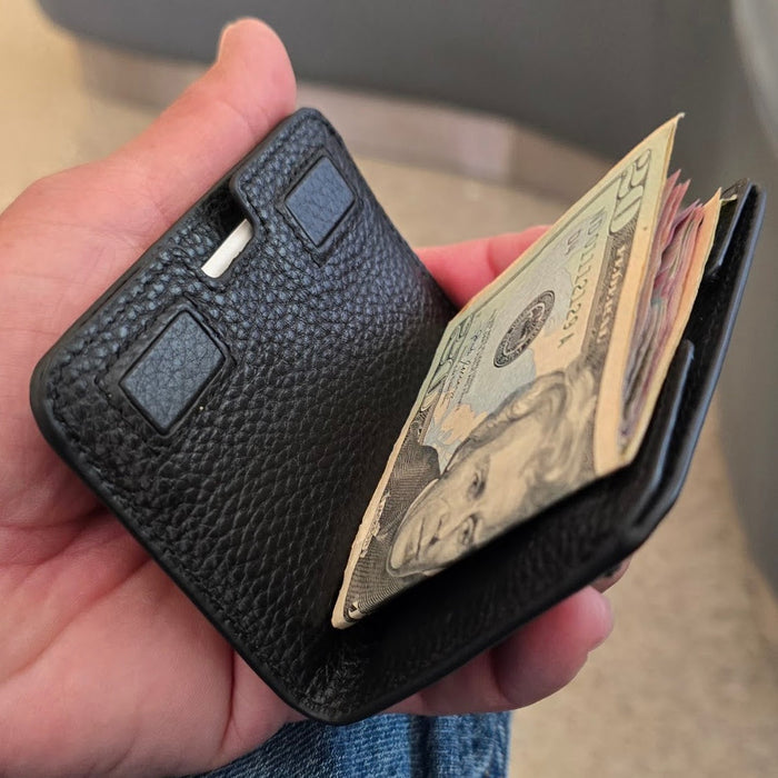 Slim Minimalist Wallet with Cash Compartment | Swag Snap | WALLETERAS®