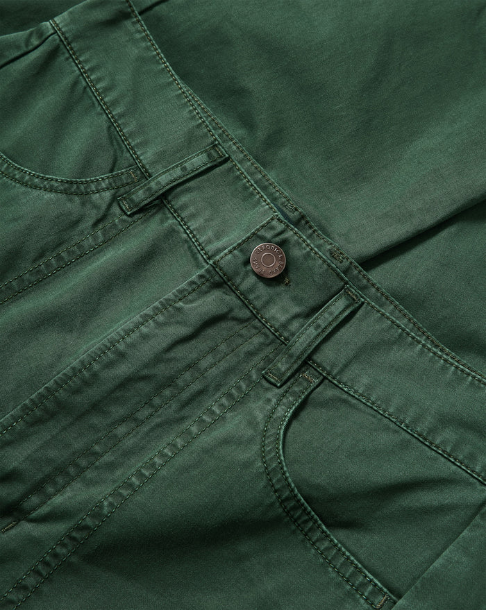 Veronica Beard Sloan Barrel Pant - Dark Hunter Green