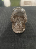 Smokey quartz skull