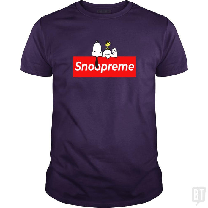 SunFrog-Busted Platinumshop Classic Guys / Unisex Tee / Purple / S Snoopreme Snoopy