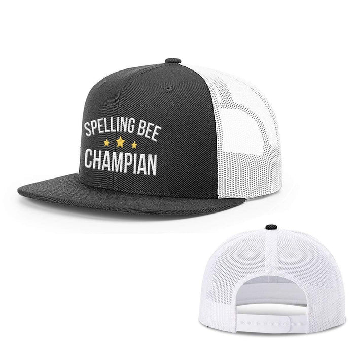 Snapback Flatbill / Black and White / One Size
