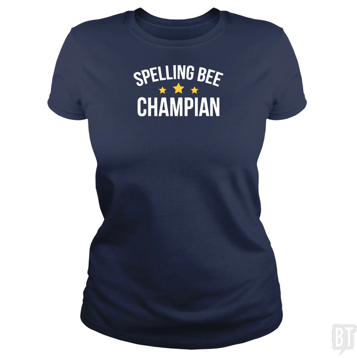 Classic Ladies Tee / Navy Blue / S