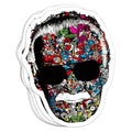 Stan Lee Man Of Many Faces Vinyl Sticker - BustedTees.com