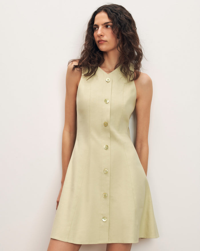 Veronica Beard Hartwell Dress - Pistachio