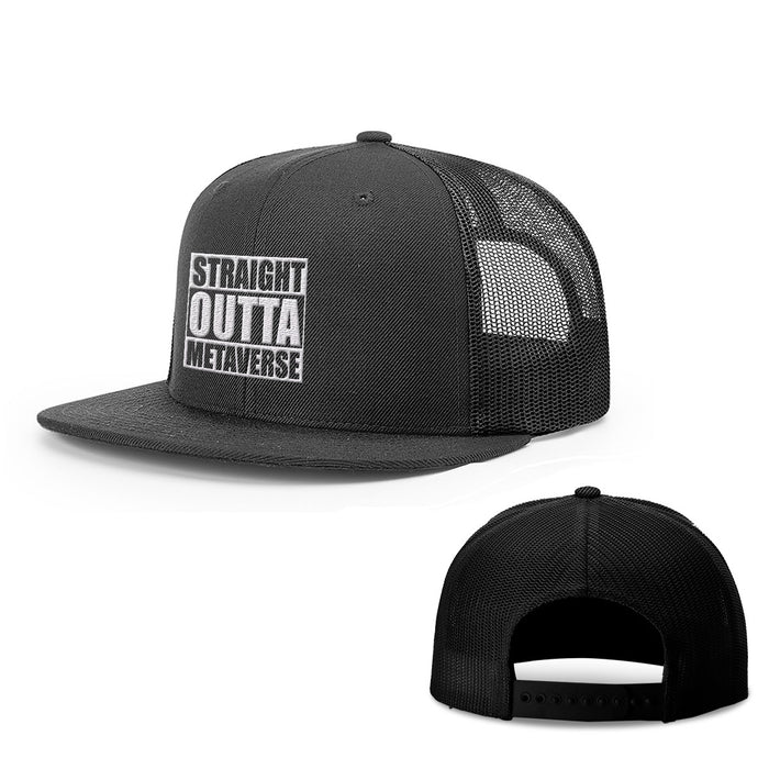 Snapback Flatbill / Full Black / One Size