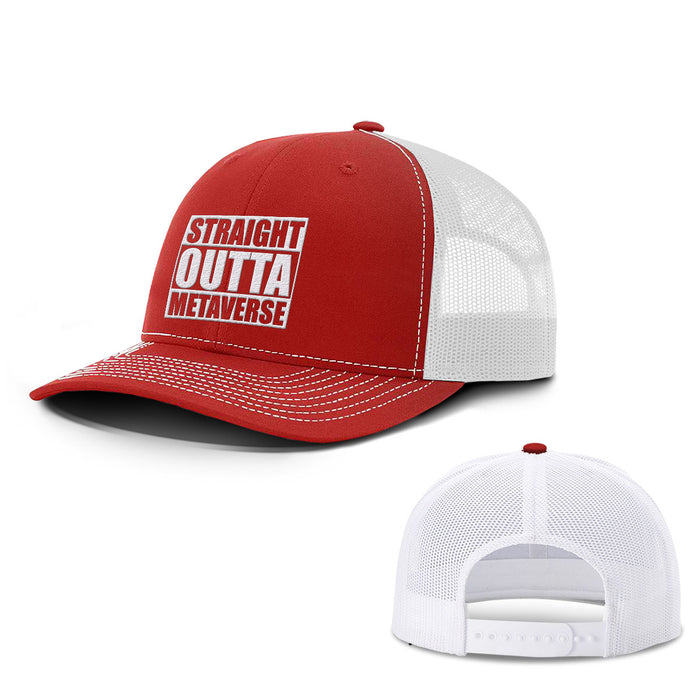 Straight Outta Metaverse Hats - BustedTees.com