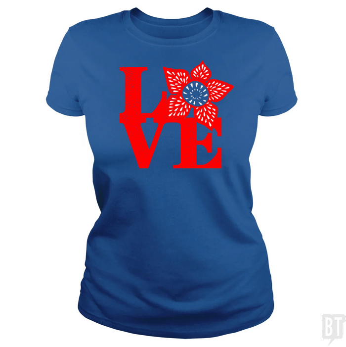 Classic Ladies Tee / Royal Blue / S