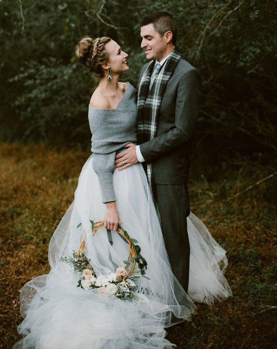 Strapless Tulle Wedding Dresses Bridal Gowns