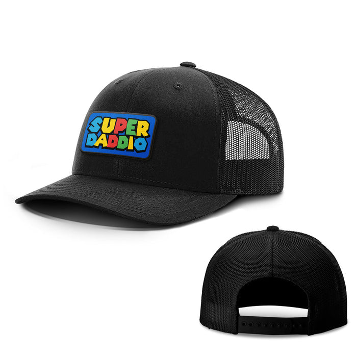 Super Daddio Blue Patch Hats