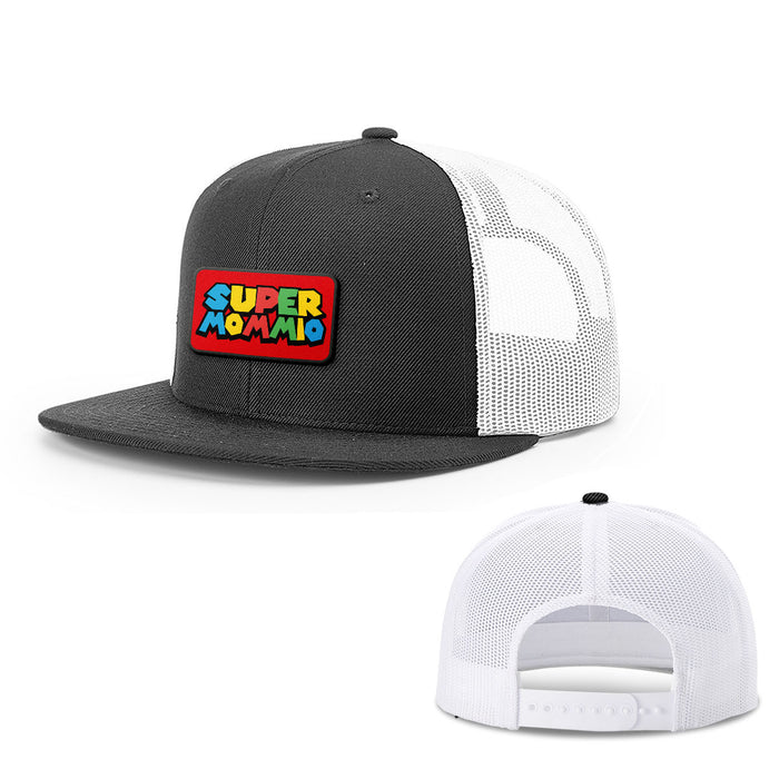 Snapback Flatbill / Black and White / One Size