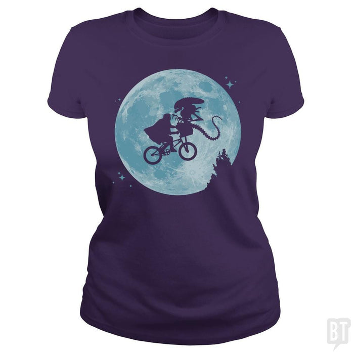 Classic Ladies Tee / Purple / S