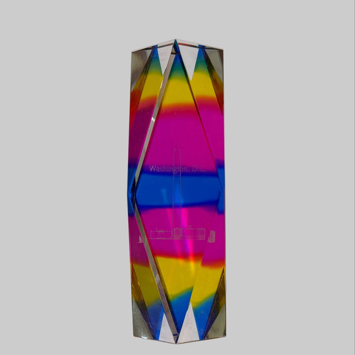 Tall Prism Washington DC Crystal